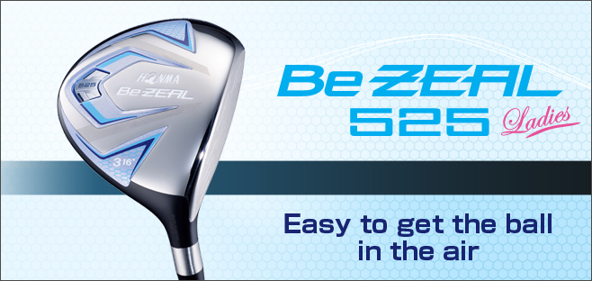 e ZEAL525 FW:HONMA's expertise brings about higher trajectories than ever before.