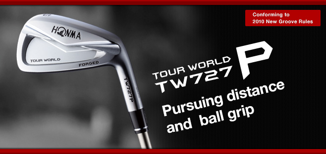 TOUR WORLD TW727P:Pursuing distance and ball grip.