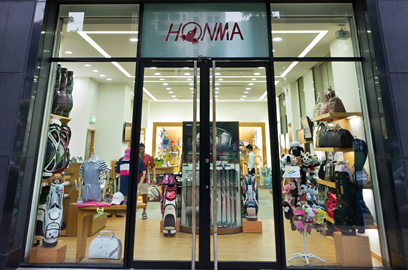 本間高爾夫台中店-店內展示