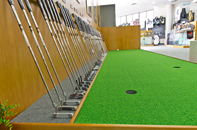 本間高爾夫高雄店-試打區